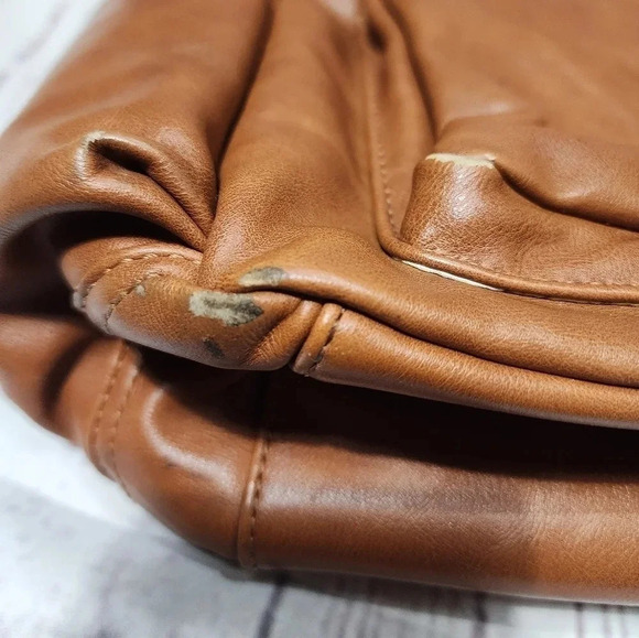 Milkmaid Goods Brooklyn Backpack in Cognac with Hattie Interior - Picture 2 of 16